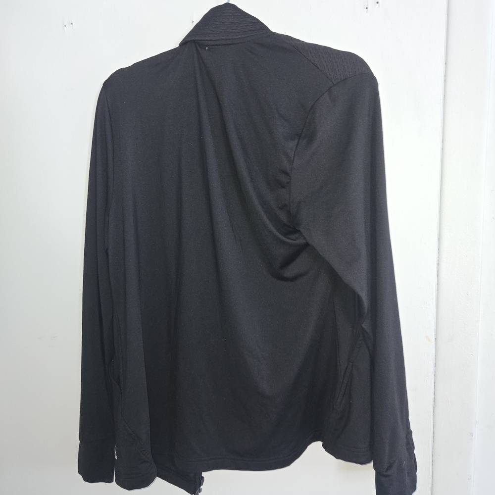 Adidas Golf Black Long Sleeve Jacket - Picture 4 of 4